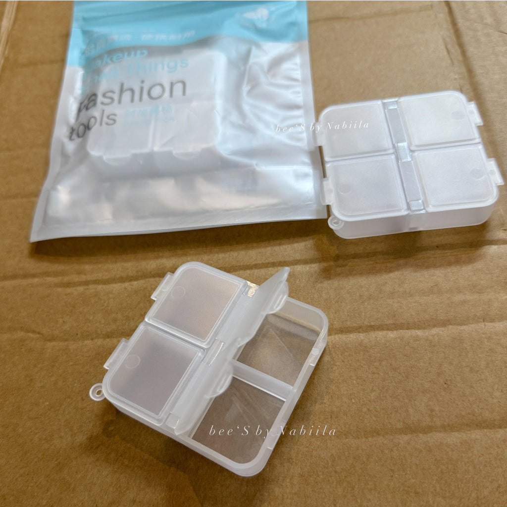 4 Compartment Plastic Organizer Box (Small Size)