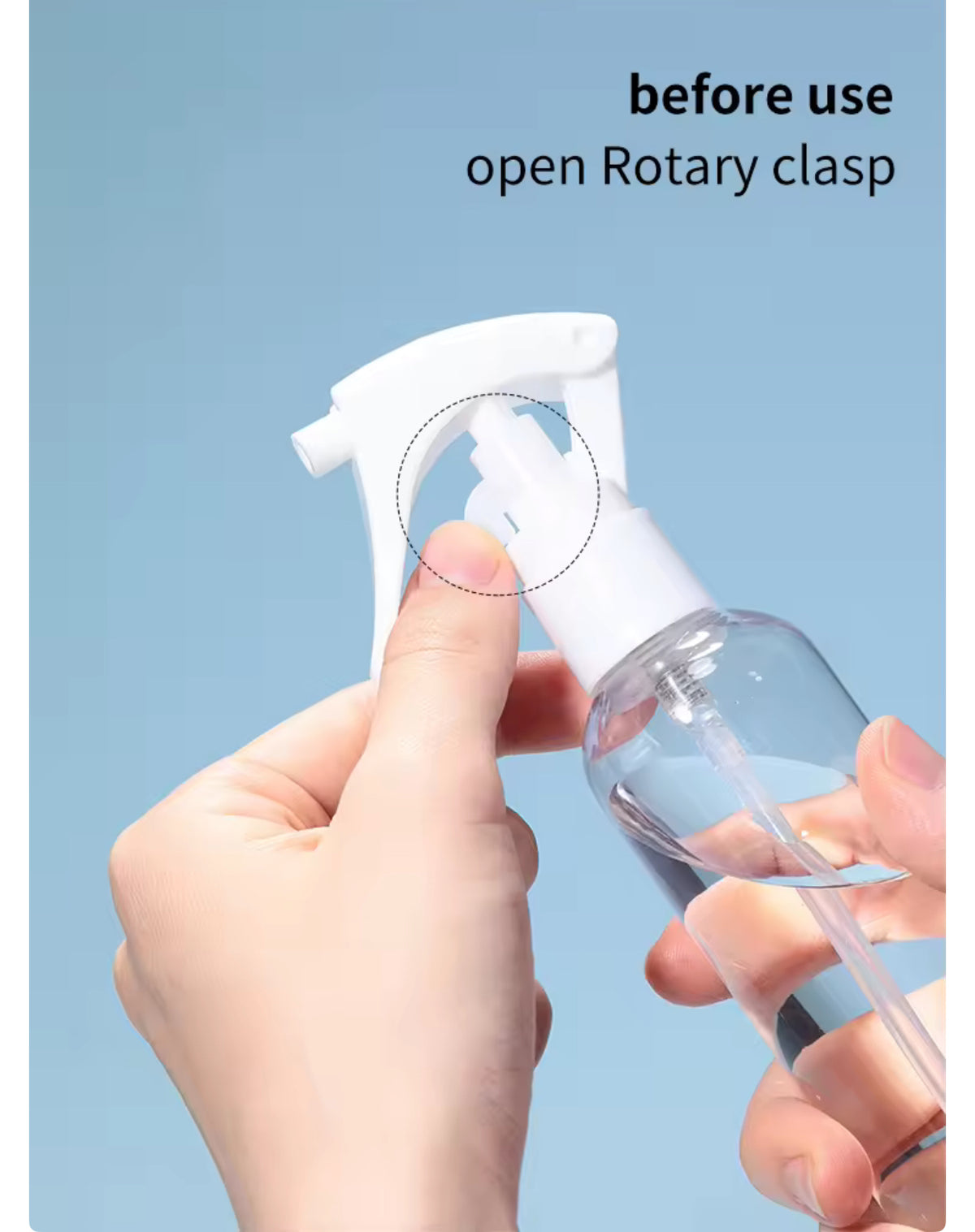 100mL Plastic Spray Bottle