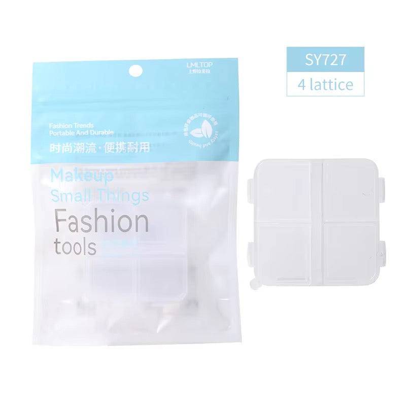 4 Compartment Plastic Organizer Box (Small Size)