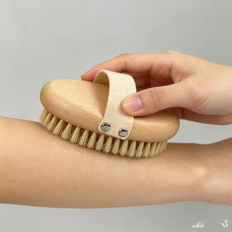 Premium Wooden Dry Body Brush