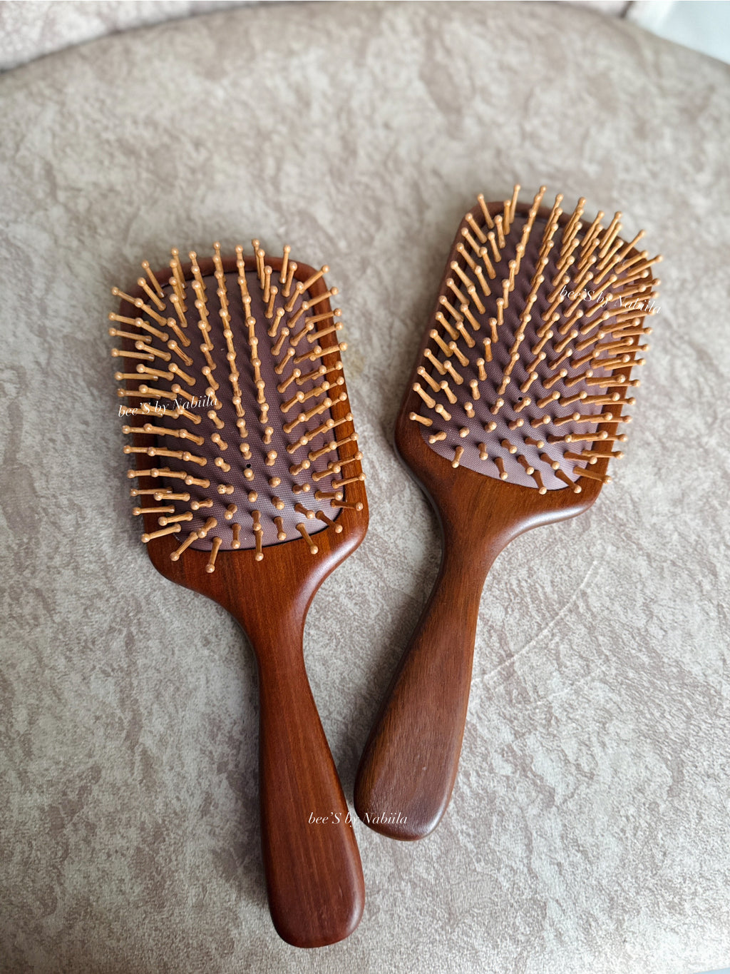 Natural Sandalwood Hair Brush