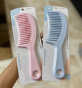 Plastic Hair Comb (Blue)
