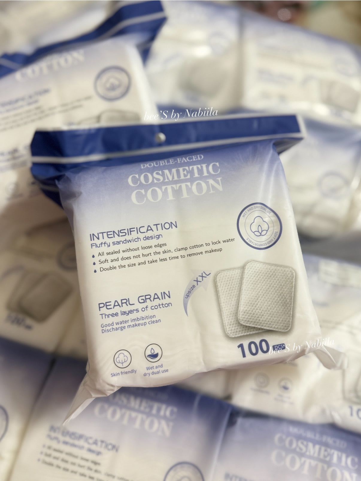 100𝙥𝙘𝙨 𝙀𝙭𝙩𝙧𝙖 𝙇𝙖𝙧𝙜𝙚 𝘿𝙤𝙪𝙗𝙡𝙚 𝙎𝙞𝙯𝙚𝙙 𝘾𝙤𝙩𝙩𝙤𝙣 𝙥𝙖𝙙𝙨