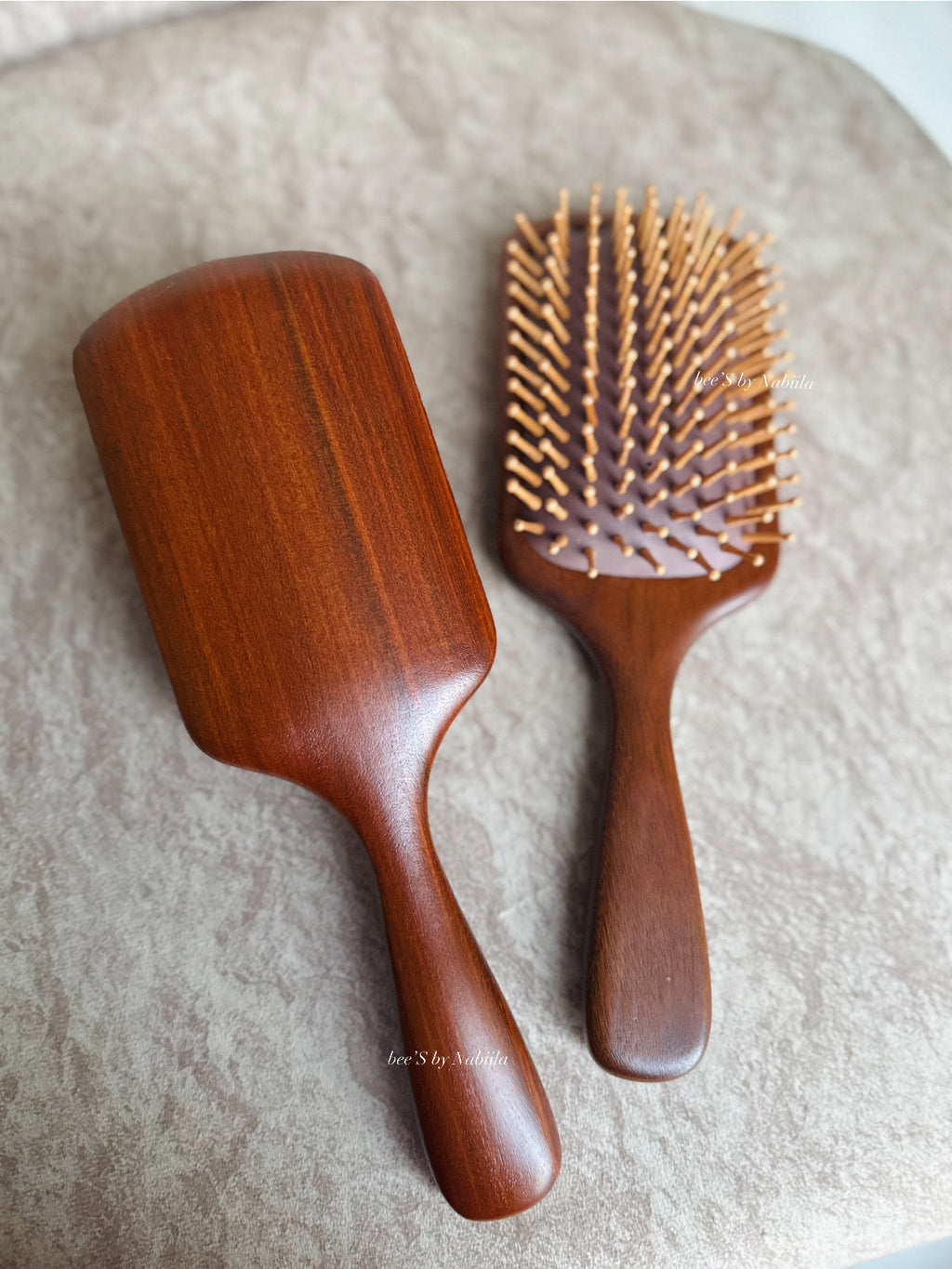 Natural Sandalwood Hair Brush