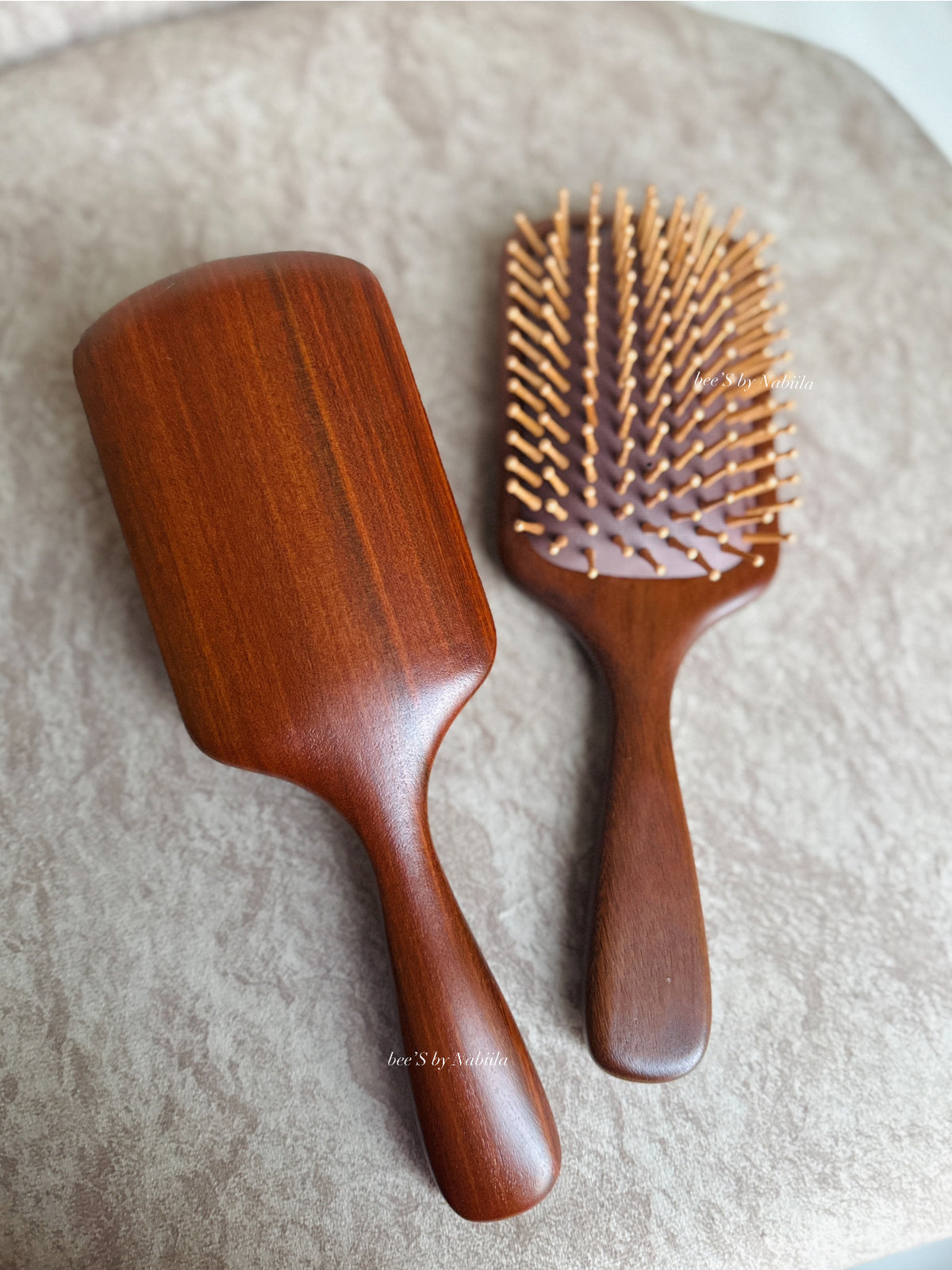 Natural Sandalwood Hair Brush