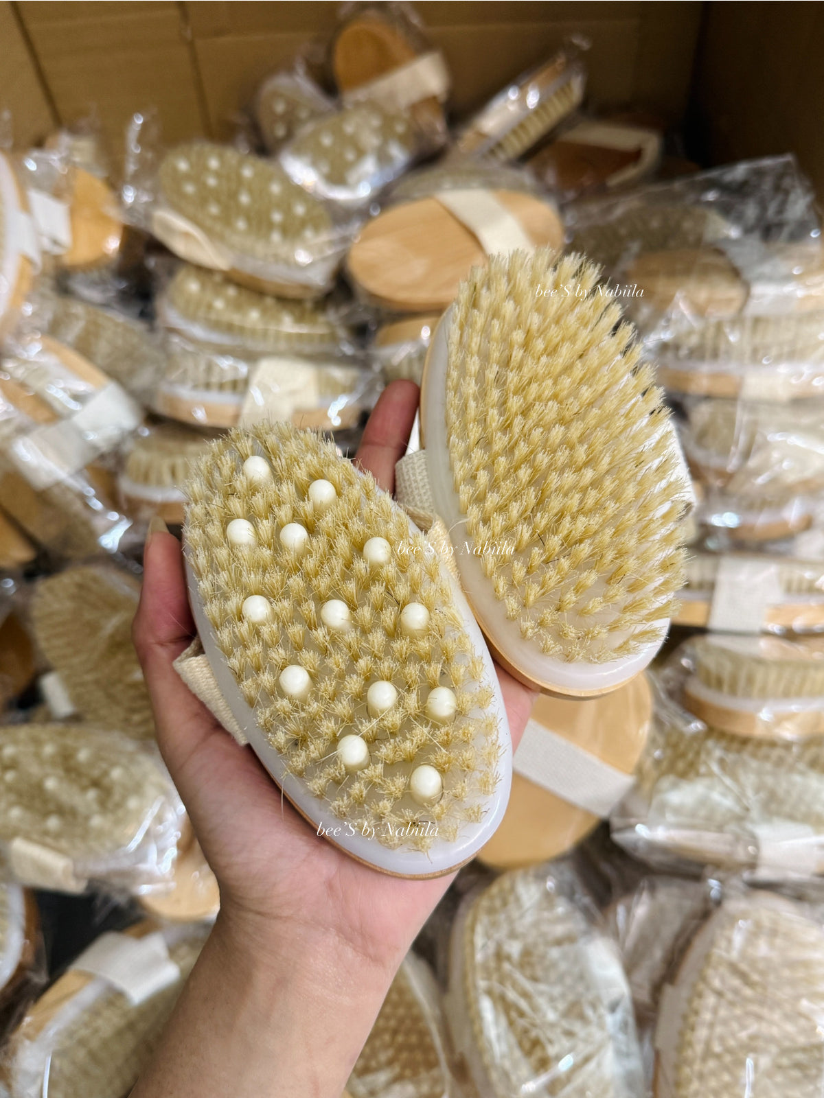 Bamboo Dry Body Brush