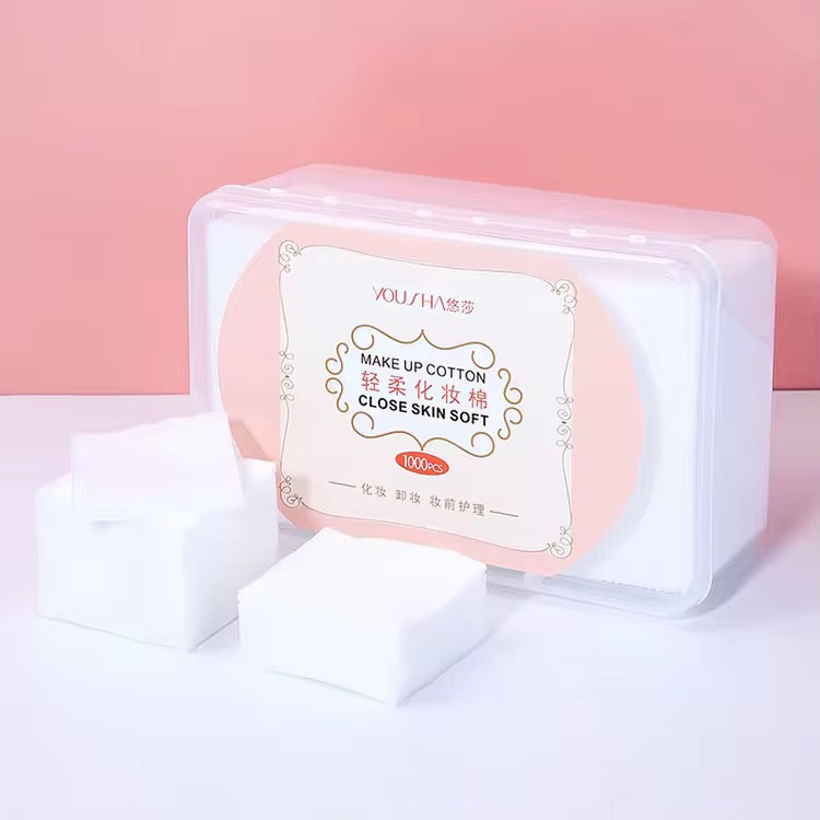 1000pcs Single Layered Cotton Pads