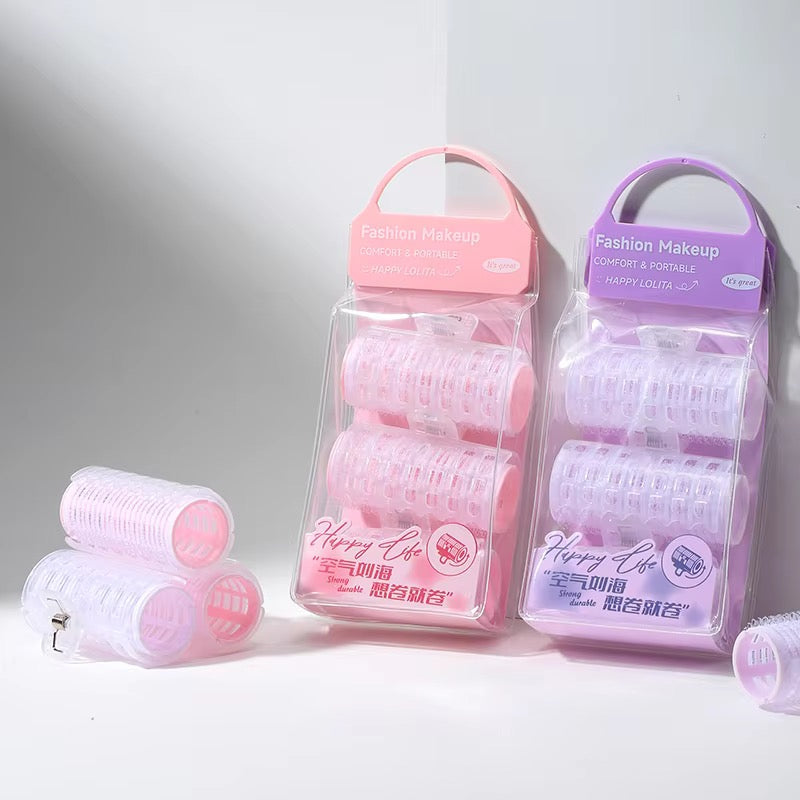 3pcs Hair Roller Set (Purple)