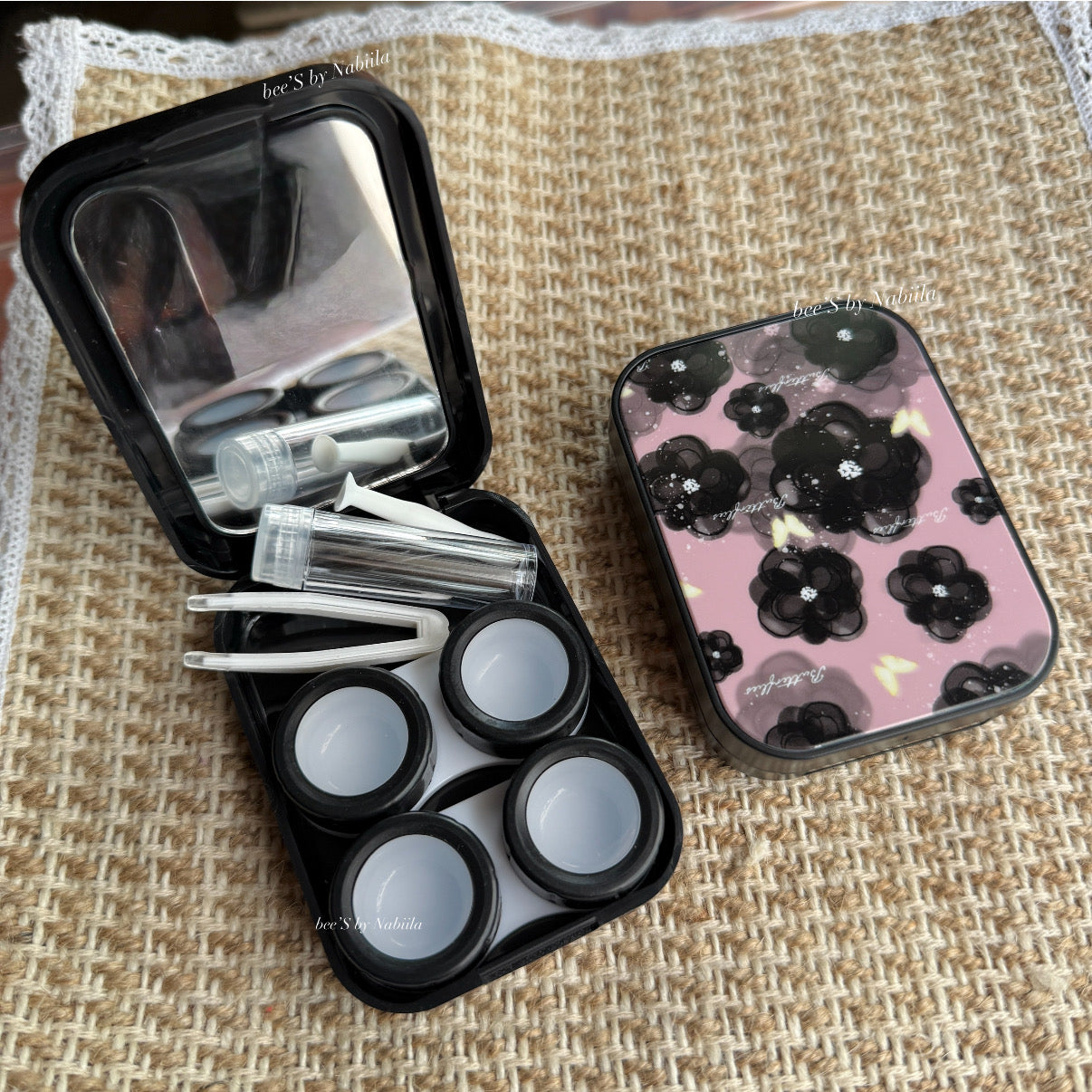 2 Pairs Lens Storage Kit (Purple)