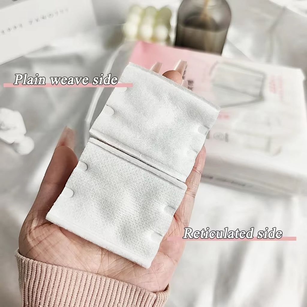 230pcs Double-Side Square Makeup Remover Cotton Pads