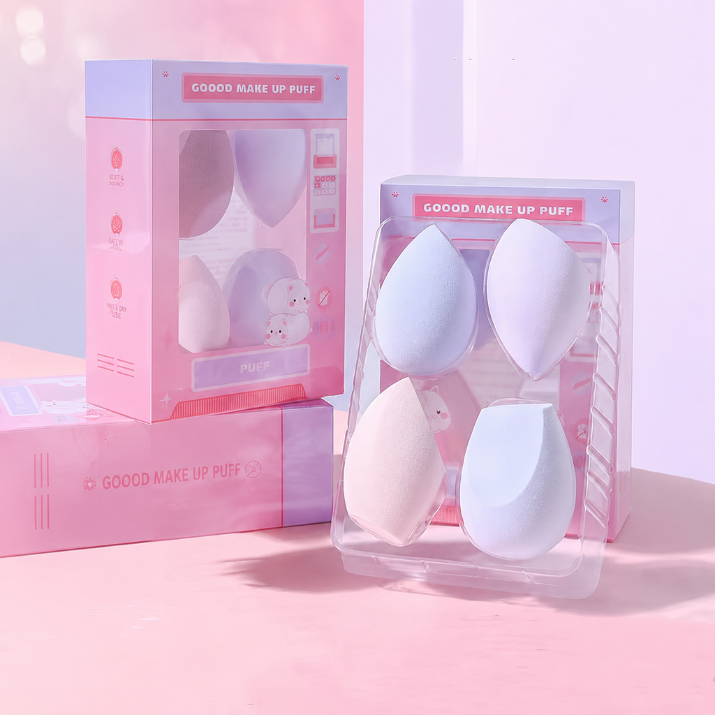 4pcs Beauty Sponge Set