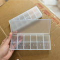 12-compartment Plastic organizer box