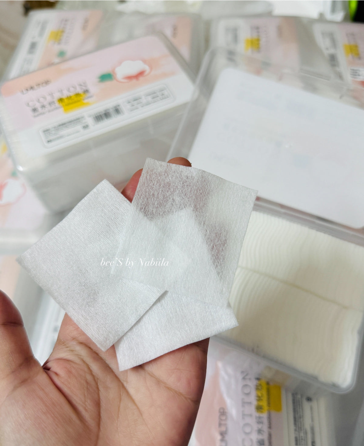 1000pcs Single Layered Cotton Pads