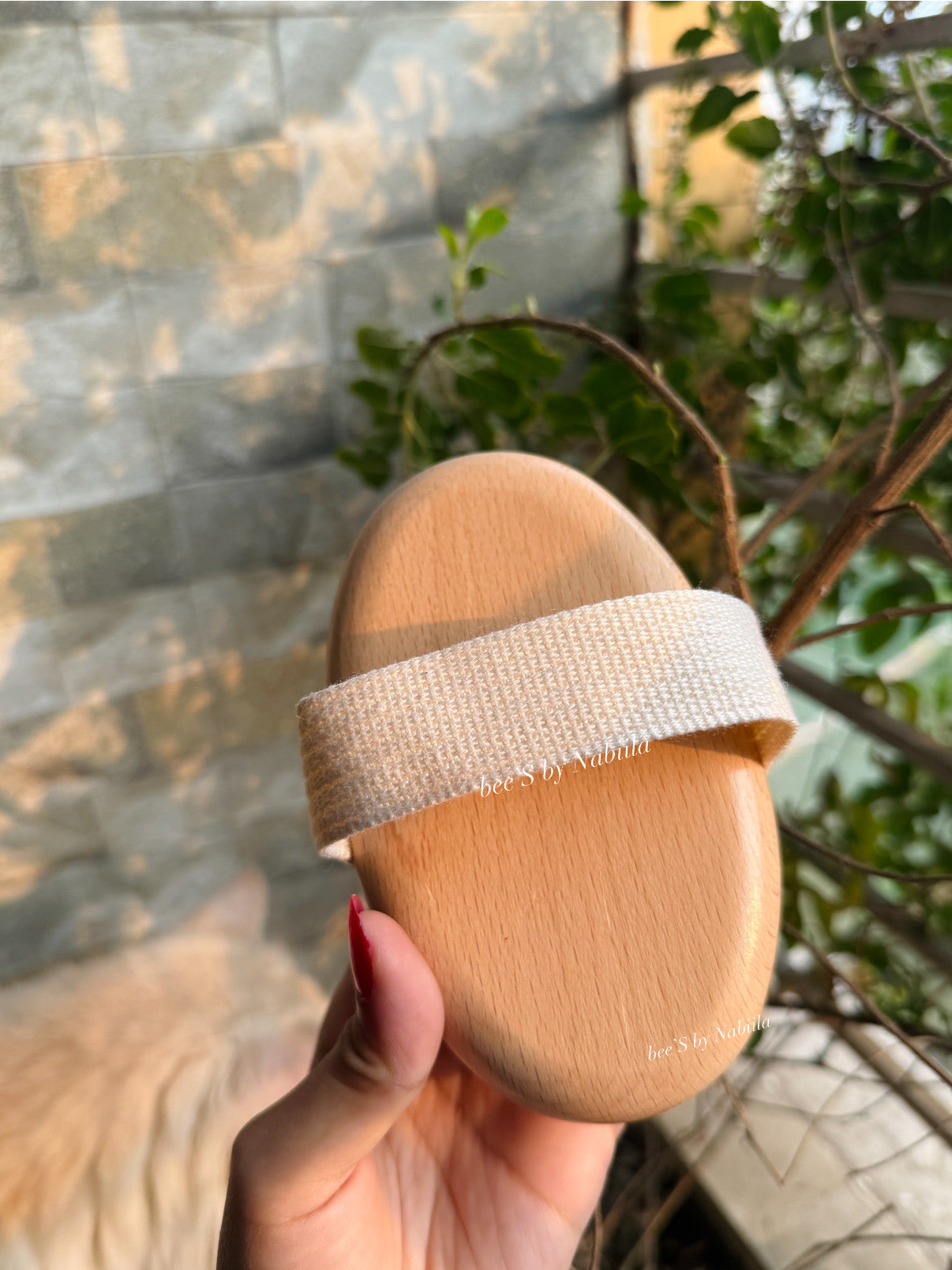 Premium Wooden Dry Body Brush