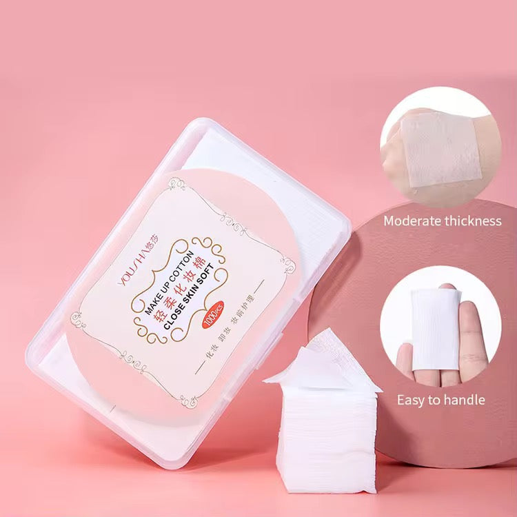 1000pcs Single Layered Cotton Pads