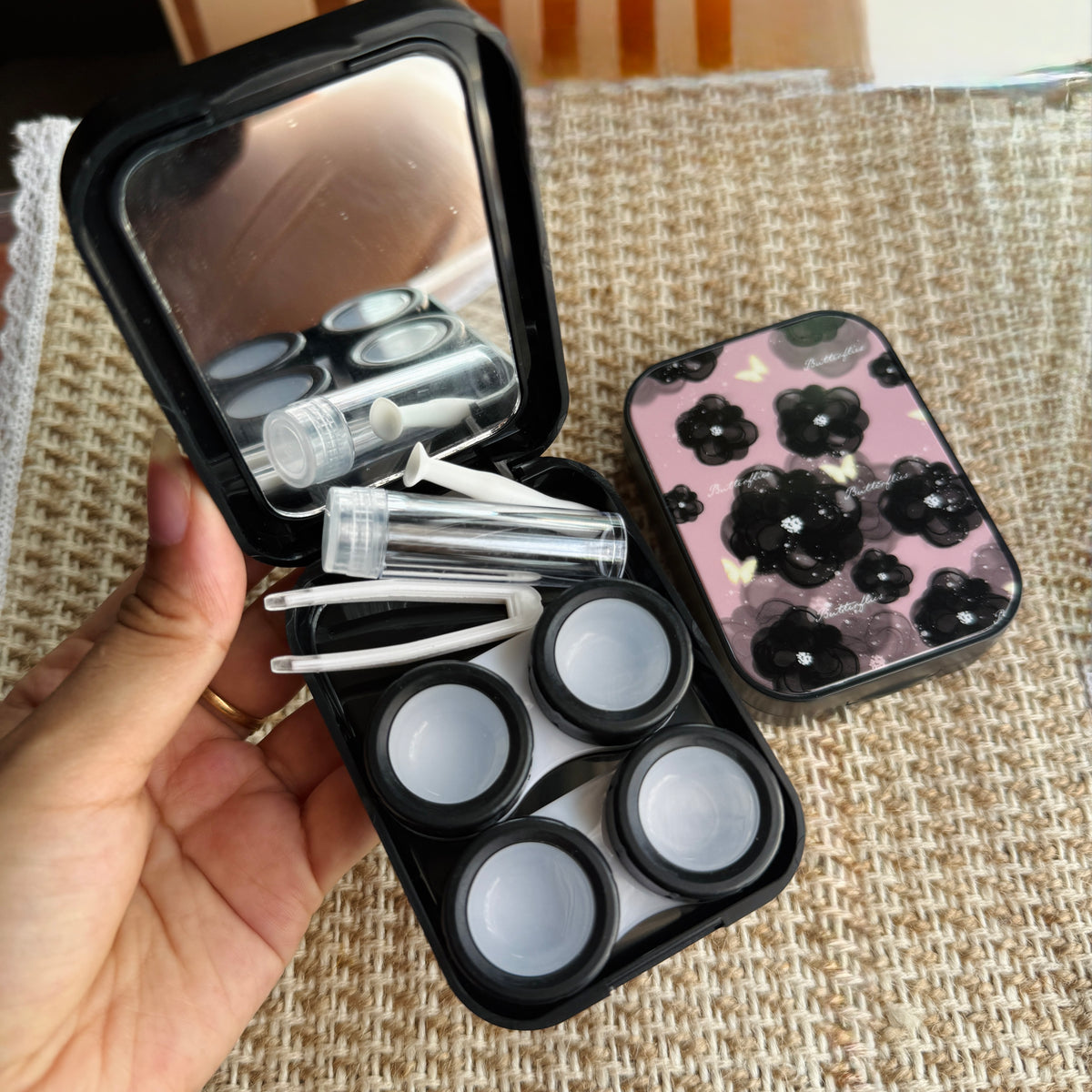 2 Pairs Lens Storage Kit (Purple)