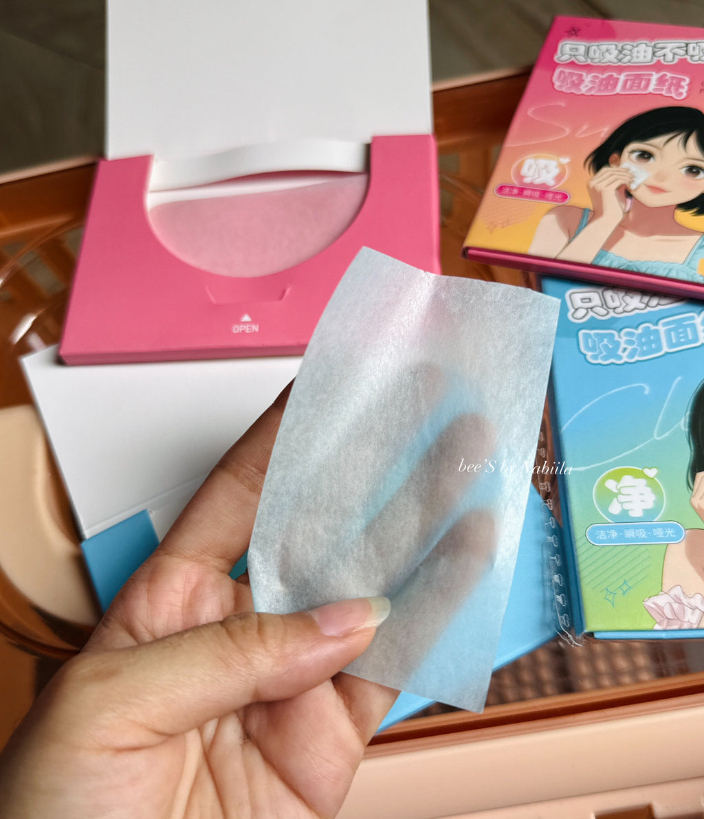 80pcs Facial Blotting Paper (Oil Absorbing Paper)
