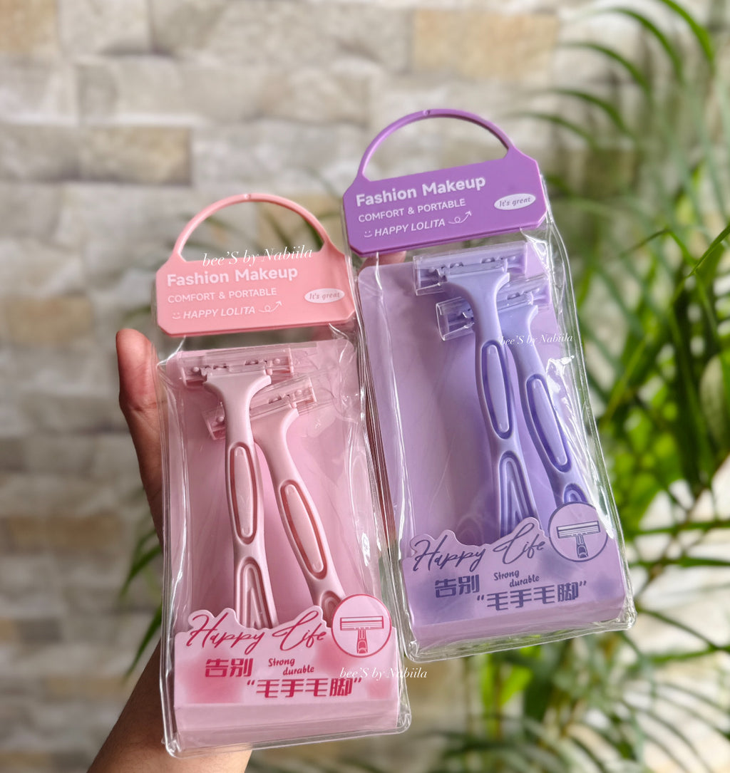 2pcs/Set Body Shaving Razor