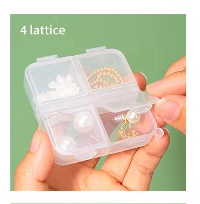 4 Compartment Plastic Organizer Box (Small Size)