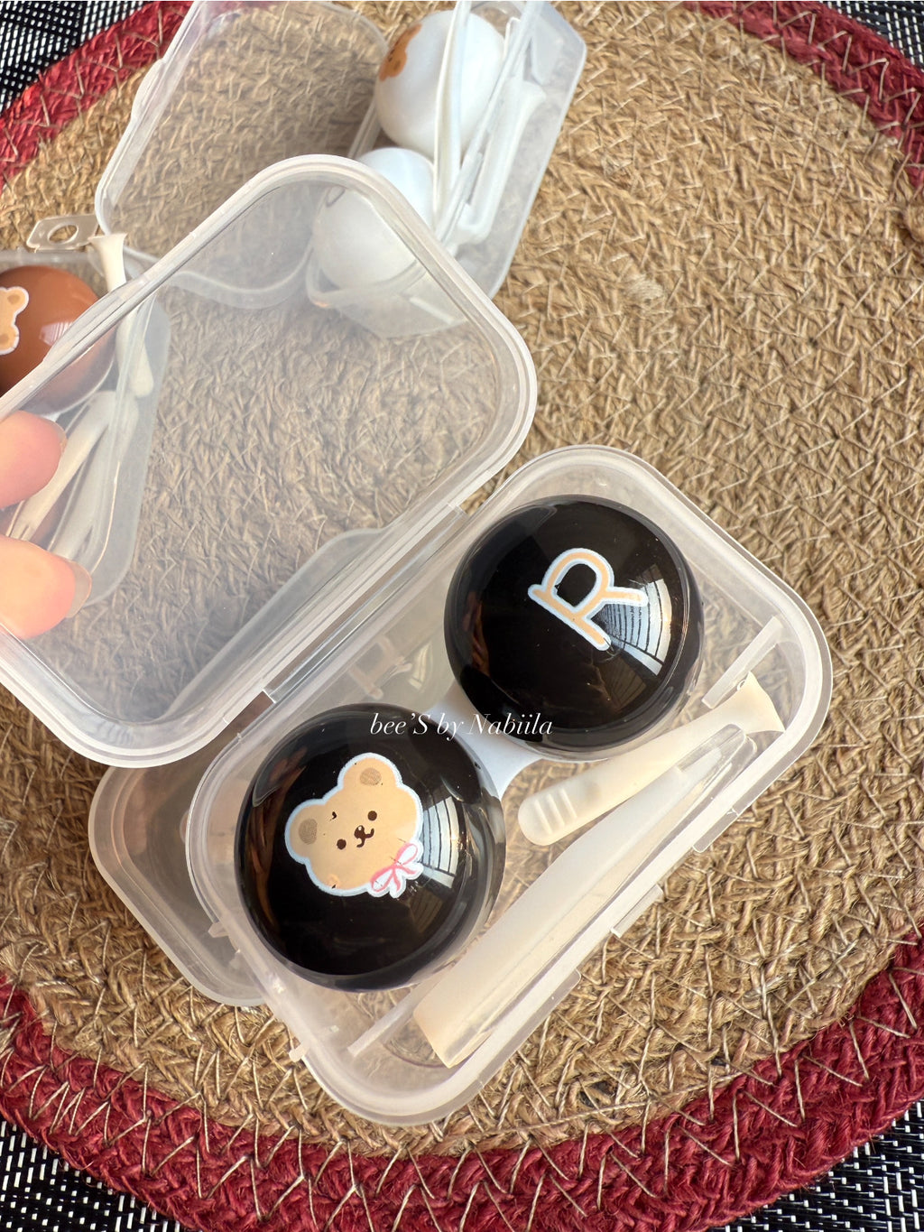 1 Pair Lens Storage Kit