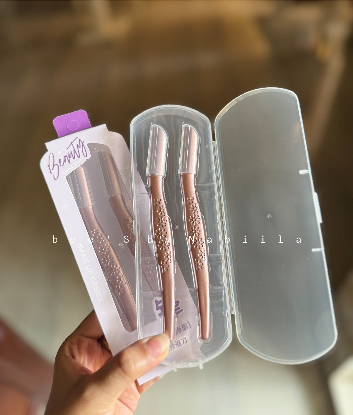 2pcs Facial Razor Set