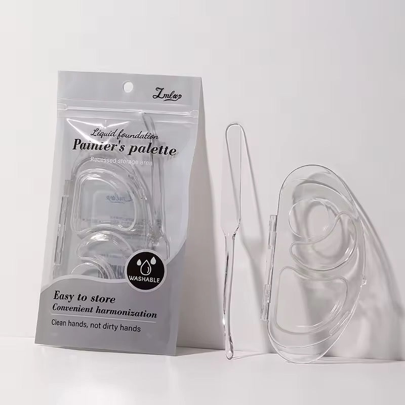 Acrylic Foundation Mixing Palette