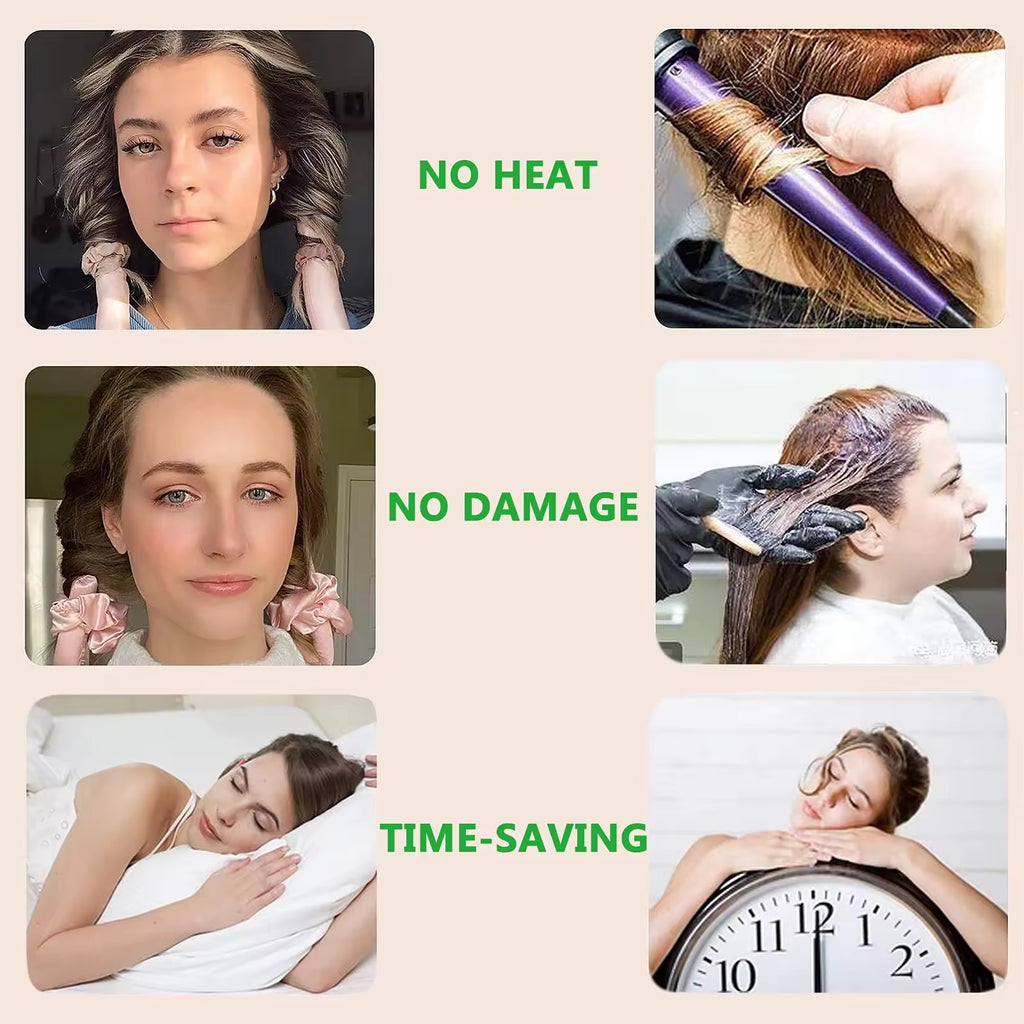 Heatless Hair Curler