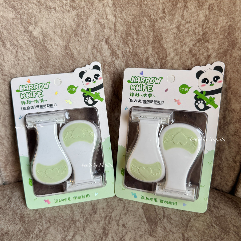 2pcs/Set Mini Body Shaving Razor