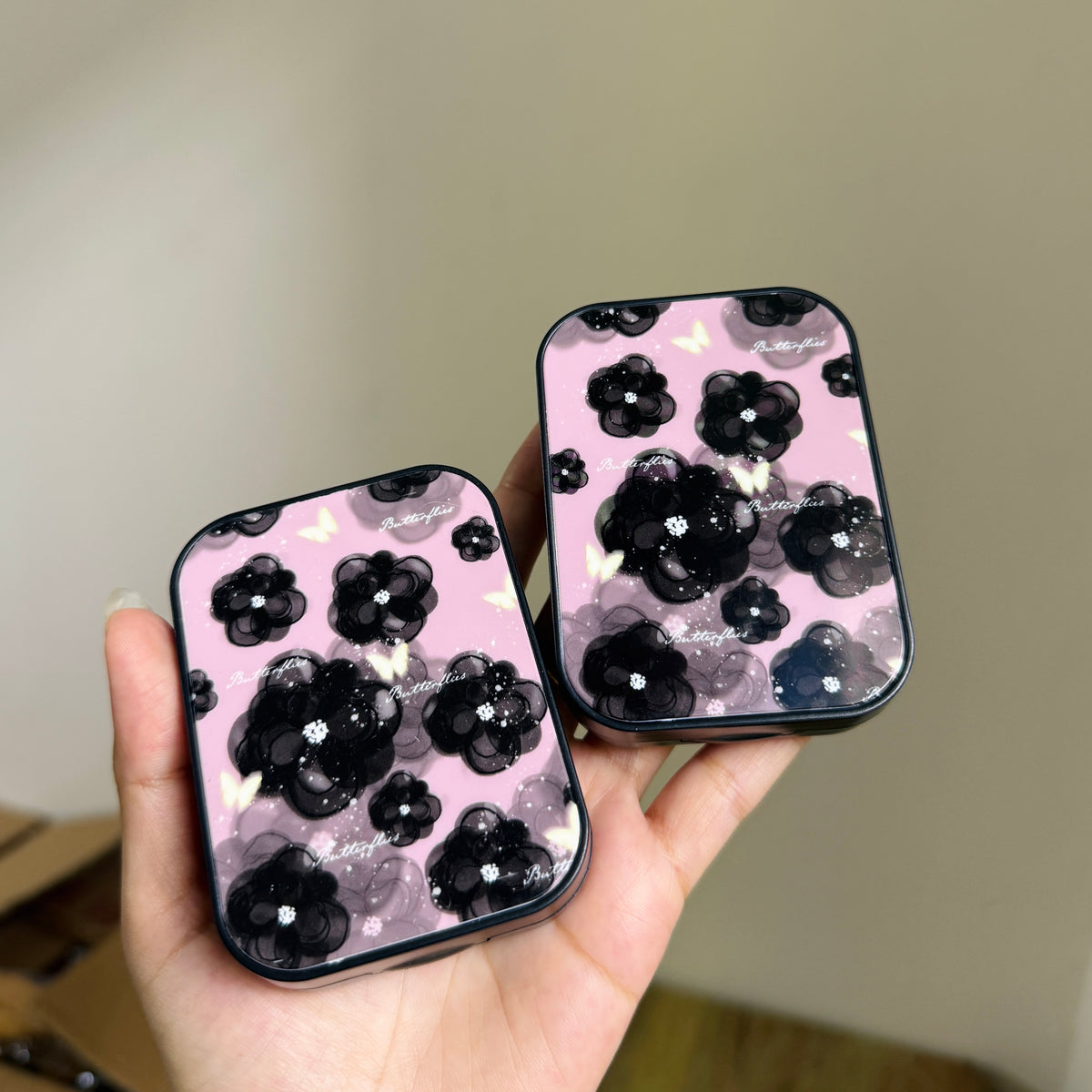 2 Pairs Lens Storage Kit (Purple)