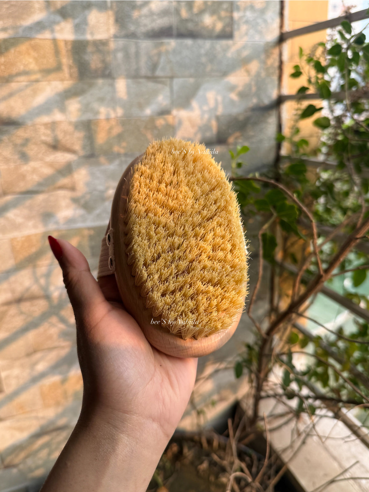 Premium Wooden Dry Body Brush
