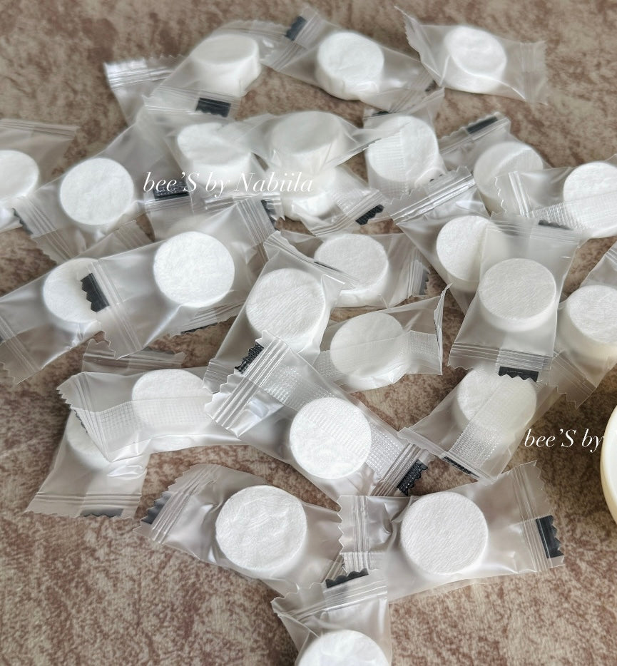 20pcs Compressed Facial Cotton Mask Sheets