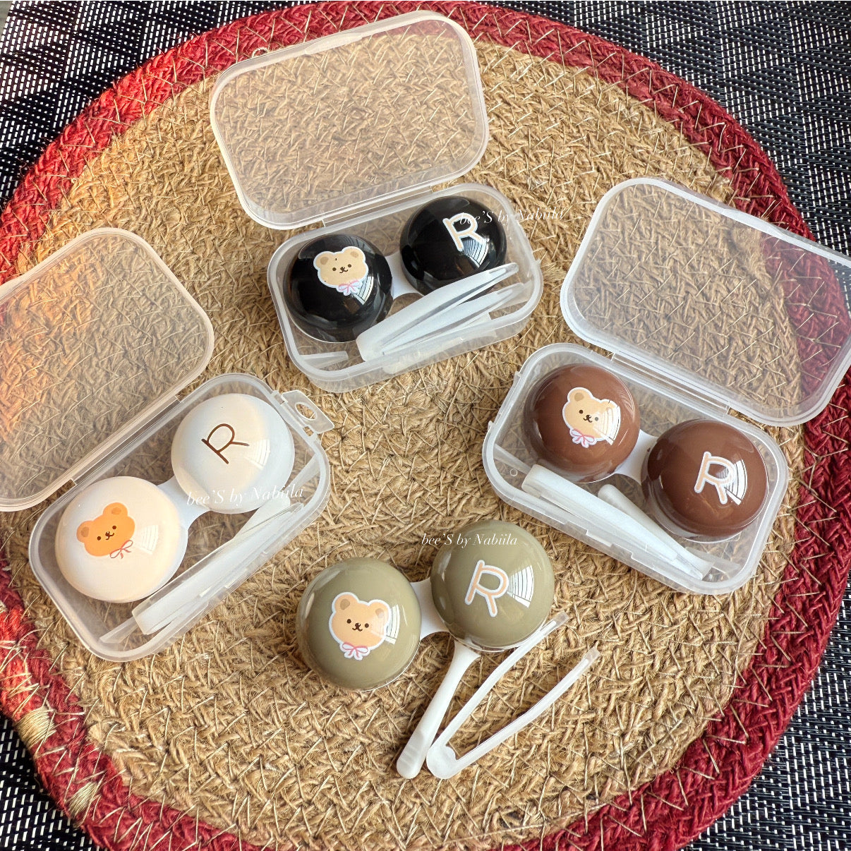 1 Pair Lens Storage Kit