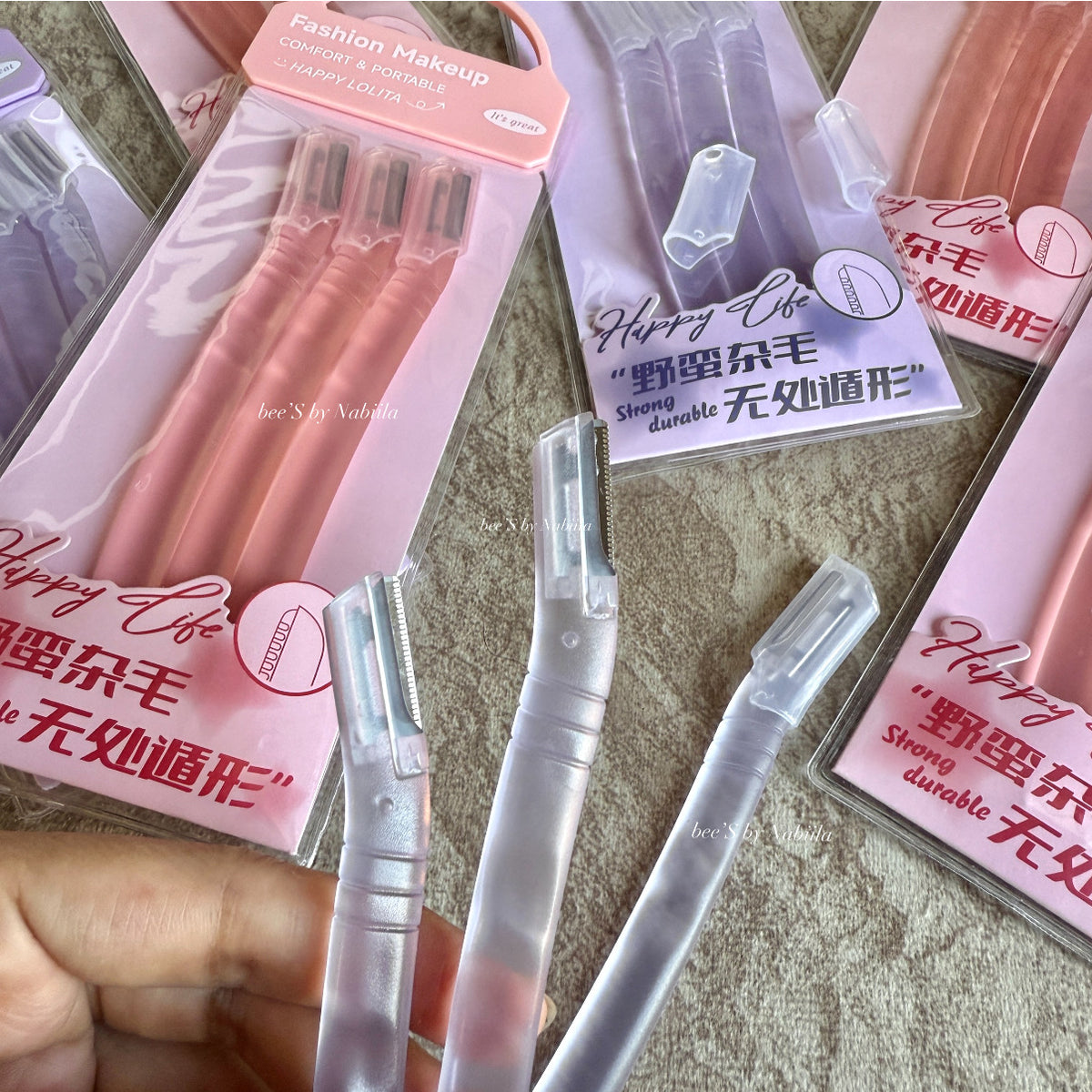 3pcs/Set Eyebrow Razor
