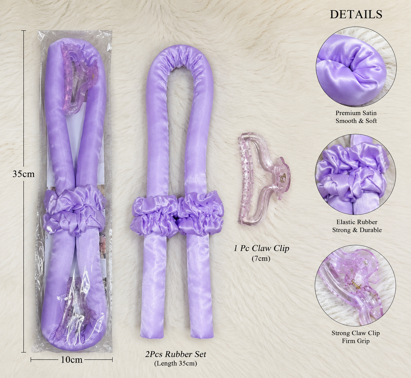 Heatless Hair Curler