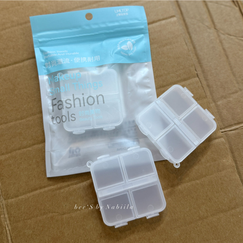 4 Compartment Plastic Organizer Box (Small Size)