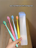 4pcs ToothBrush with Storage Box